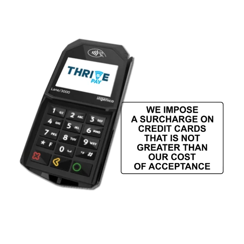 ThrivePay with Credit Surcharge